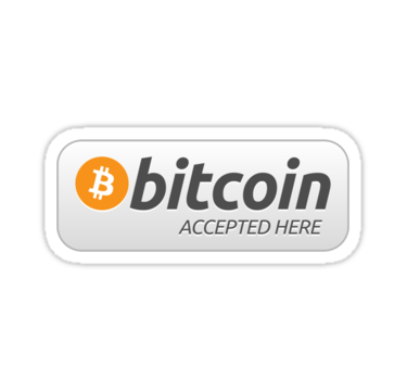 Bitcoin Accepted Here Logo