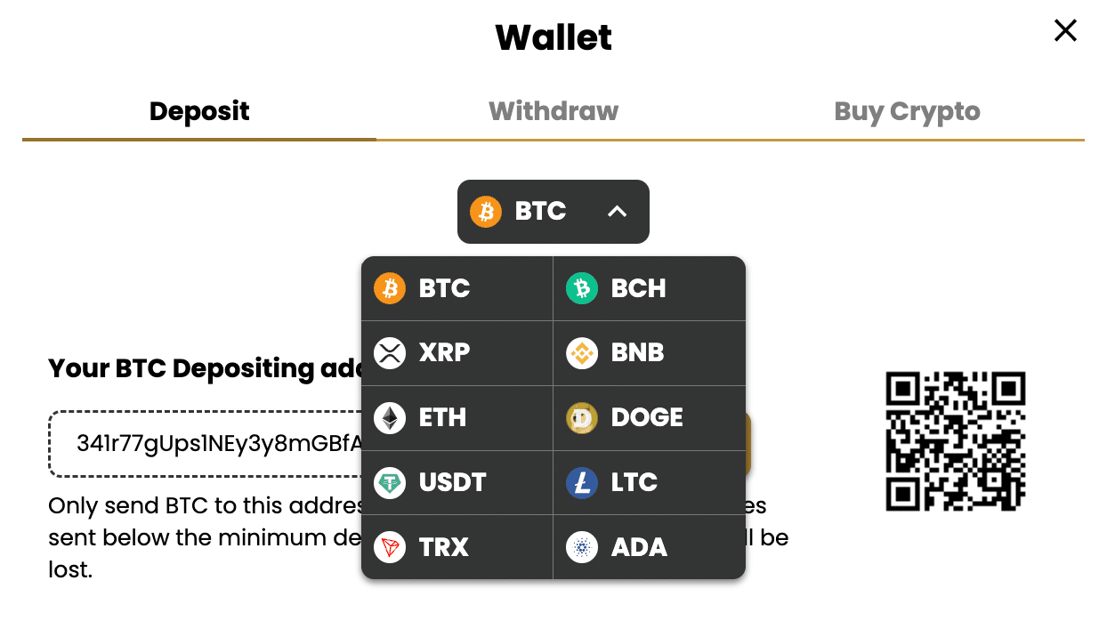 Lucky Block deposit